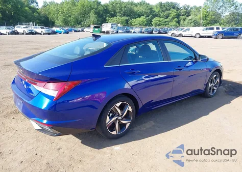 2021 Hyundai Elantra Limited from USA, damaged, VIN KMHLP4AG1MU121416